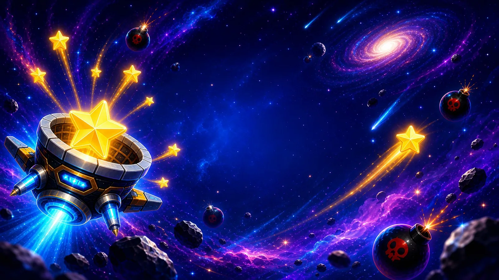 Space Catcher cosmic feature art